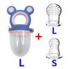 New Baby Nipple Fresh Food Fruit Milk Feeding Bottles Nibbler Learn Feeding Drinking Water Straw Handle Infant Teething Pacifier