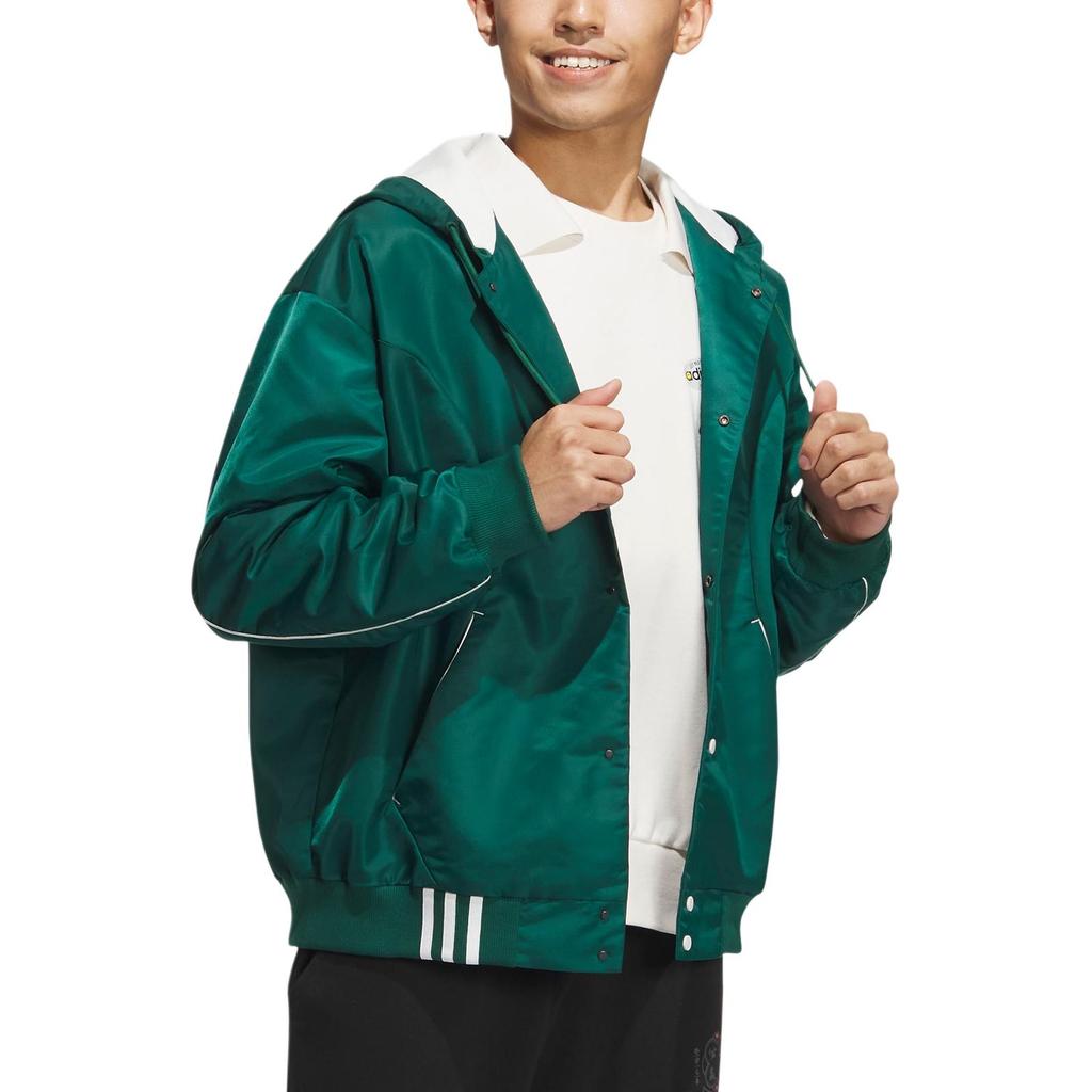 adidas Пальто с бархатистой текстурой Neo Velvet Унисекс Лесной зеленый IK3420