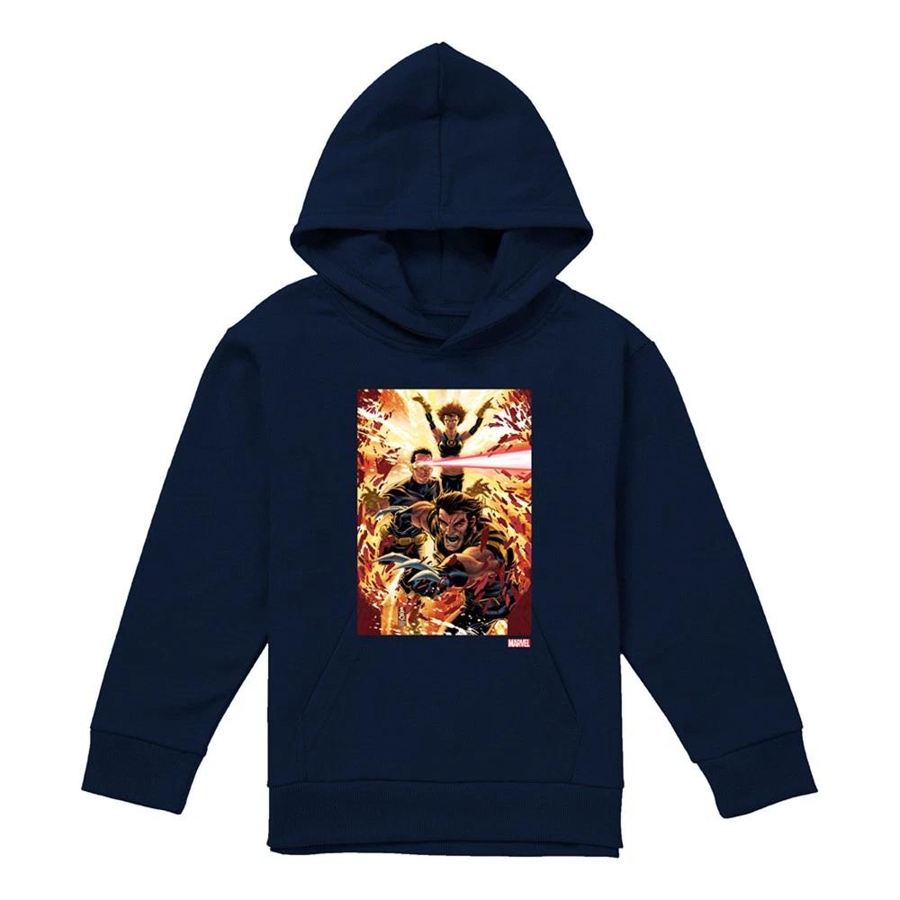 X-Men Childrens/Kids Wolverine Cyclops Jean Grey Hoodie