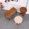 Simulation End Doll House Decoration 1/12 Dollhouse Table Furniture Toys Wooden Coffee Table