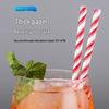 100 Eco-Friendly Colored Paper Straws: Disposable, Creative Party Straws for Juice & Cocktails