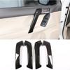 4PCS/set ABS Car Interior Door Handle Decoration Cover Trim Fit For Toyota Land Cruiser Prado FJ150 150 2010-18 Car