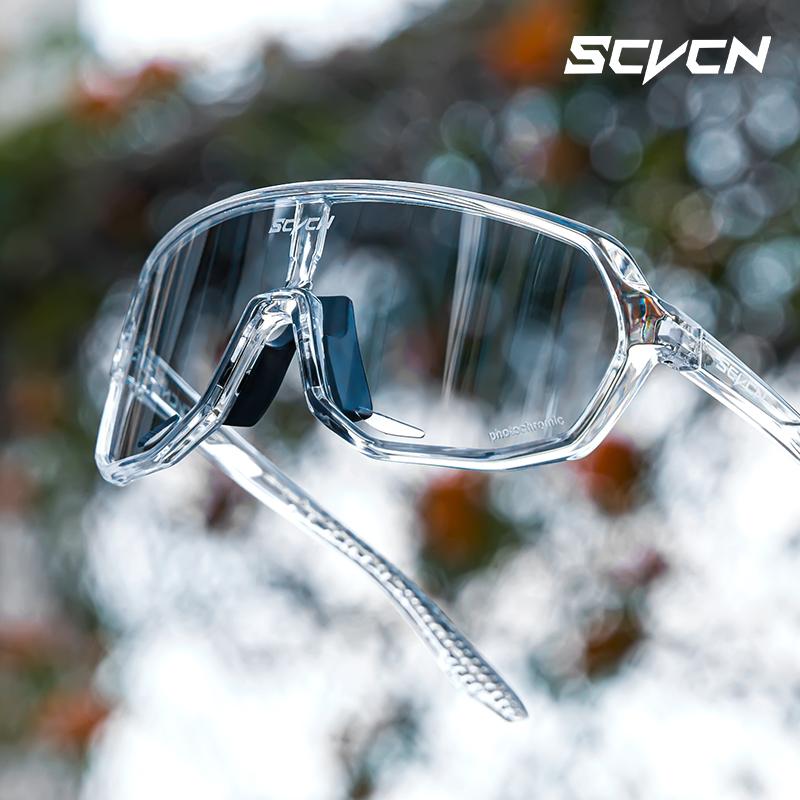 SCVCN Велосипедные Очки UV400 Фотохромные Солнцезащитные Очки Мужские Солнце Горный Велосипед Шоссейный Велосипед Очки Спортивные Бег MTB Велосипед Очки
