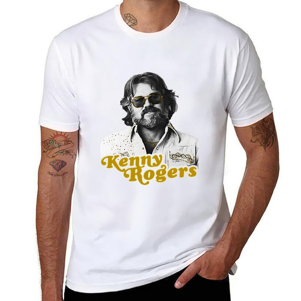 Kenny Rogers Tshirt T Shirts For Unisex Slim Fit Unisex T Shirt Cotton Tshirt