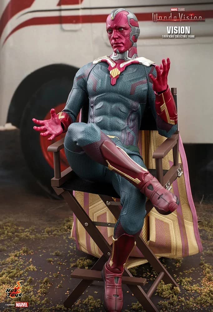 TV Masterpiece WandaVision Vision Scale Фигурка красная 1/6