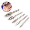 5PCS/Set Wood Carving And Engraving Drill Bit Milling Cutter Carving Root Tools