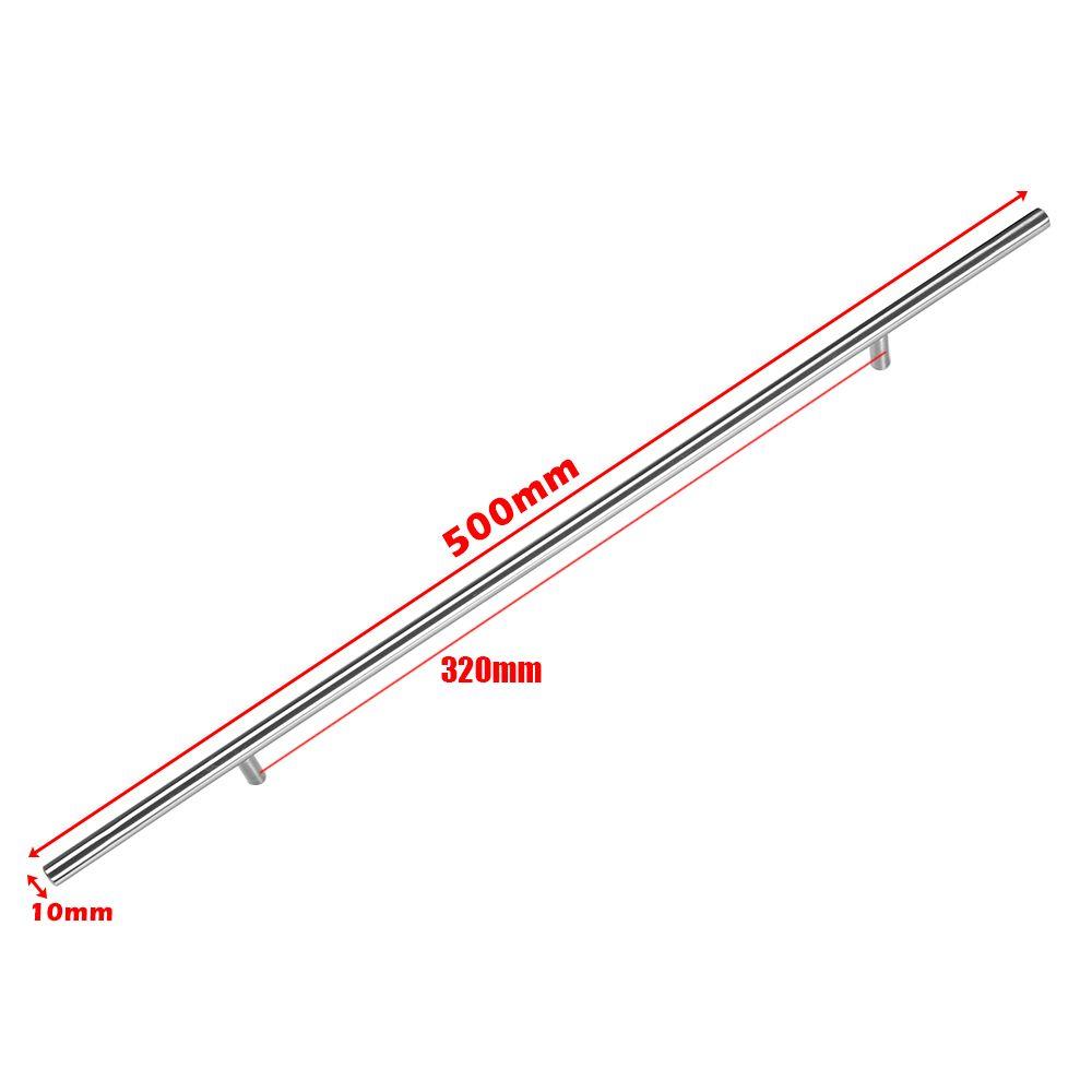 Component Cabinet Handles Hardware Door Knobs Stainless Steel  Knobs Wardrobe Pulls T-Bar Handle