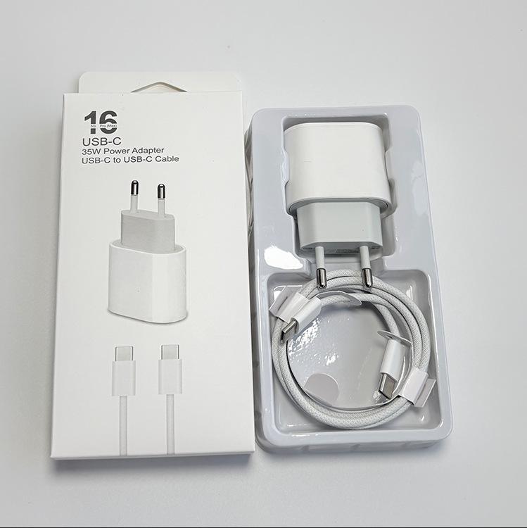 Совместимый с Apple 15 PD-зарядное устройство 20 Вт/35 Вт для iPad и iPhone с кабелем