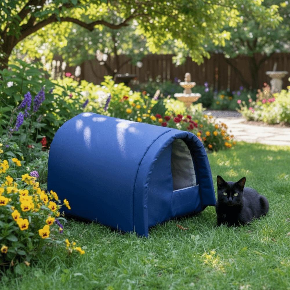 Windproof Pet Cat House Waterproof Cat Sleeping Cave Durable Dog Kennel  Outdoor