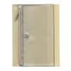 Notebook Cover with Pencil Case Recycled PVC B6 N1929 Isshoni. [Beige]