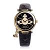 Vivienne Westwood Watch VV006BKGD Women's Black Leather Quartz NEW from Japan