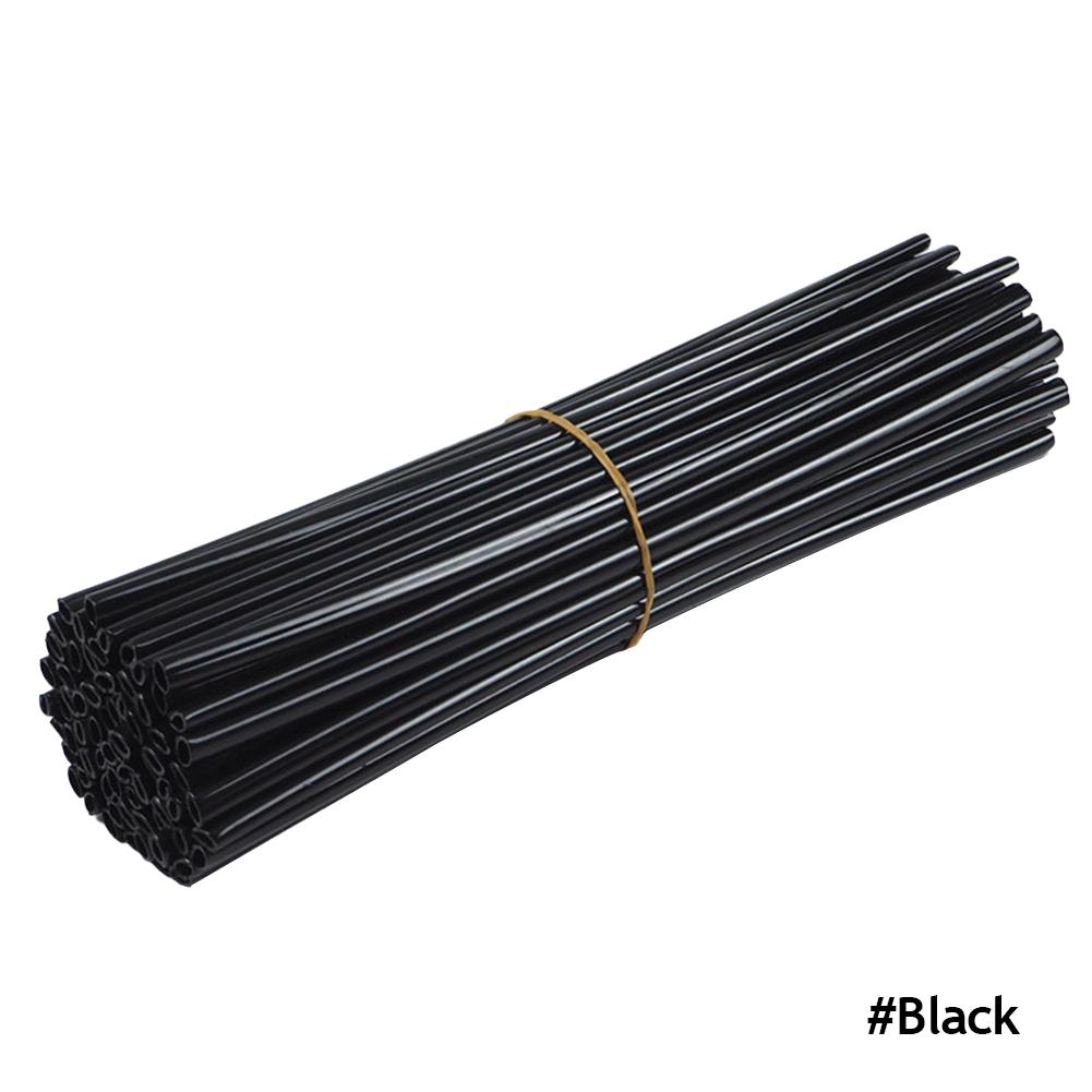 72 шт. протектор для спиц колеса мотоцикла, чехлы для труб для мотокросса, крутые аксессуары для велосипеда, 12 цветов, 24 см