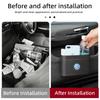 Car interior gadgets Leather Trash Can For Volkswagen VW Scirocco Jetta Beetle Golf Passat Tiguan Sharan Touran