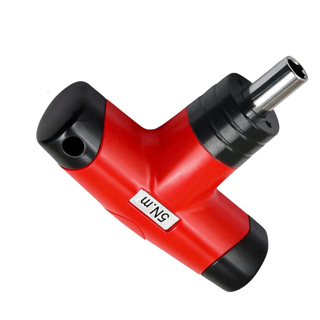 T Handle Preset   Wrench 5N.m T Handle Screwdriver with PH3 T20 H4 SL7 Bits for Home Workshop Outdoor
