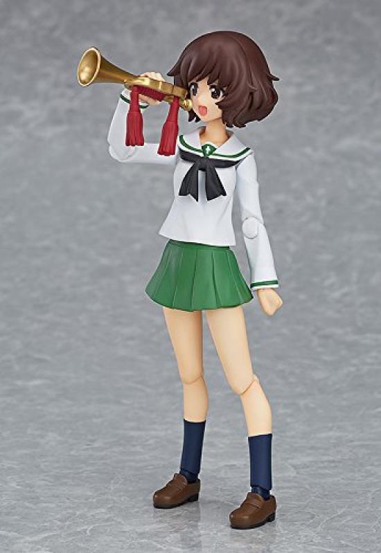 Figma Girls Panzer Movie Юкари Акияма Униформа окрашенная подвижная фигурка и вер. Немасштабируемый АБС и ПВХ