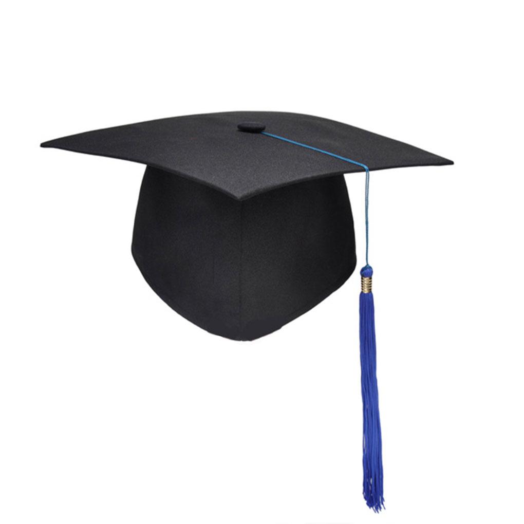 Академическая шляпа Головной убор Академия Сувенирные кепки Украшение Косплей Реквизит Сделай сам Унисекс Застежка Выпускная шляпа Ректор/Красный