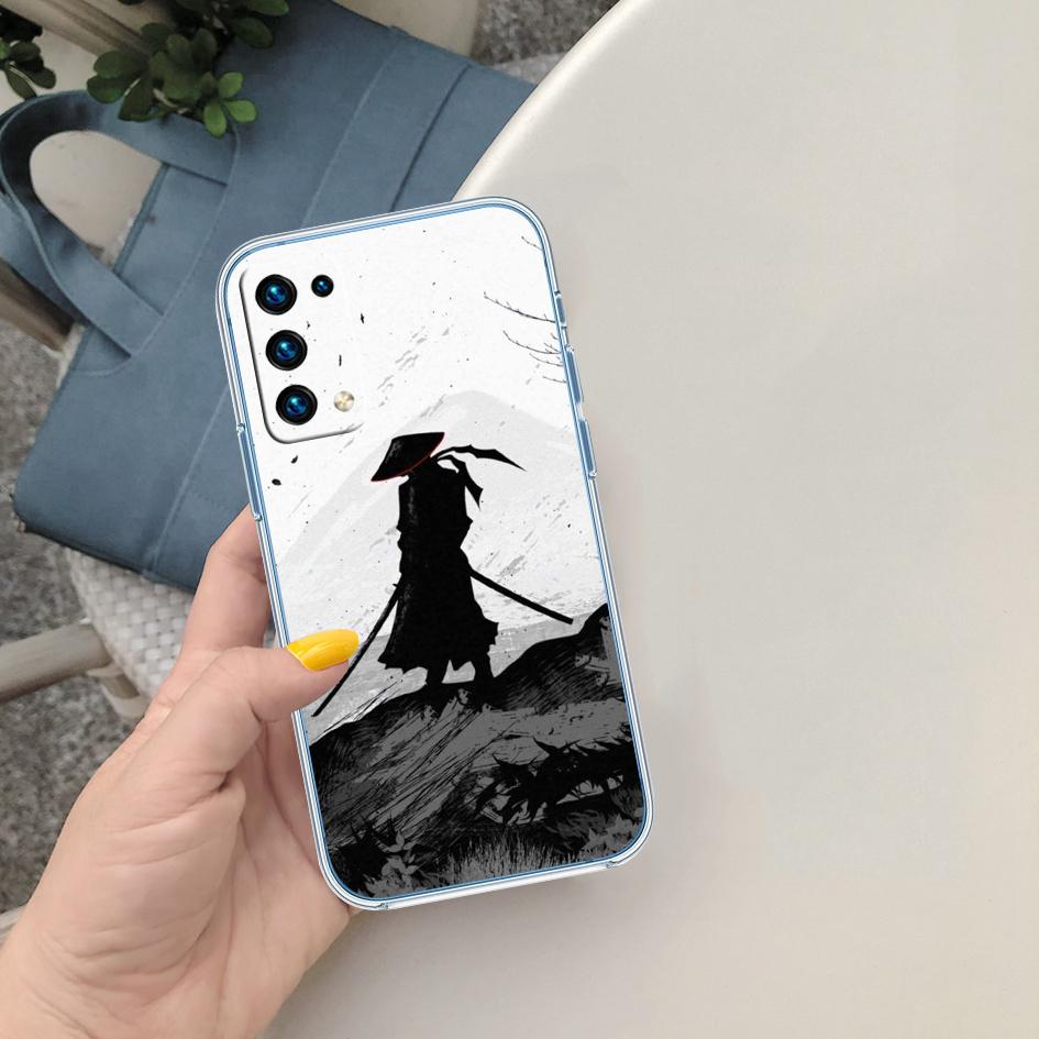 PP41 Чехол для телефона с маской японского самурая для Motorola Moto Edge 20 30 40 50 S30 Fusion Ultra Pro Neo Lite + G200 G23