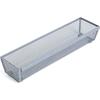 Durable Steel Drawer Organizer Tray 12x3 Inch Non-Slip Mesh Storage Solution Kitchen Utensils Flatware Office Supplies Craft