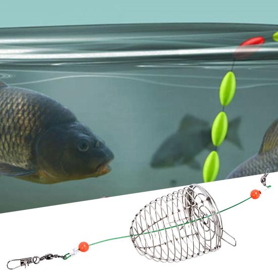 Кормушка для карпа, многоразовая многофункциональная ультра-легкая рыболовная приманка, клетка для приманки, рыболовные принадлежности для рыбалки на открытом воздухе