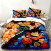Dragon Ball 3pc set Perfect for bedroom use Comfortable bedding set includes a duvet cover and two pillowcases Ideal birthday or Christmas gift
