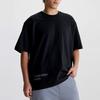 Calvin Klein Футболка с коротким рукавом и круглым вырезом, с логотипом, черная J30J322881-BEH