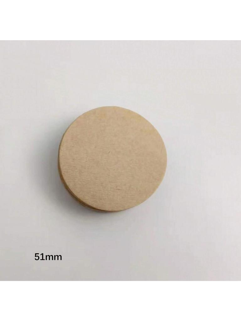 100 шт. 58 мм Бумага для кофейного фильтра Домашняя ручка Специальный фильтр для чаши с порошком Вторичная бумага для фильтрации воды Аксессуары для кофейной мока-кофеварки