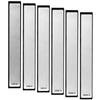 [Diamond] Sharpening Stone Set, 6-Piece, 120/240/600/1000/2000/3000 Grit, Double-Sided Sharpener, Knife Sharpening, with Non-Slip Base,
