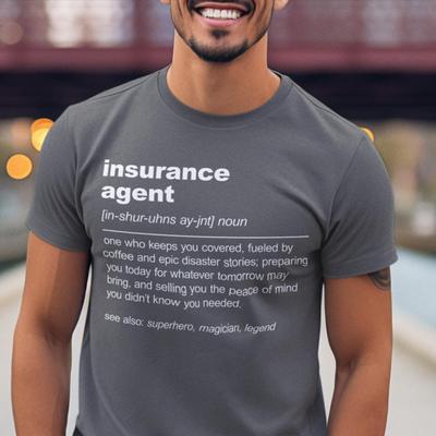 Insurance Agent Definition Shirt Insurance Agent Funny Gift Idea Insurance Agency Gift Insurance Agent Dad Shirt Mom Birthday Gift