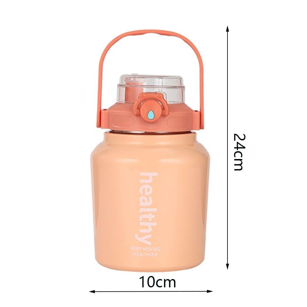 Термос из нержавеющей стали, вакуумная кружка, большая емкость, спортивная бутылка для воды, термокружка для детей