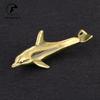 Solid Brass Dolphin Ornaments Vintage Sea Animal Desktop Decorations Crafts Collections Figurines Miniatures Tea Pet Home Decors