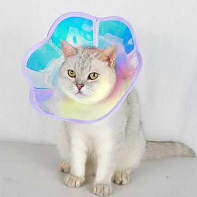 Регулируемый мягкий кошачий конусный ошейник, не лизающий и не царапающий восстановительный ошейник, товары для домашних животных
