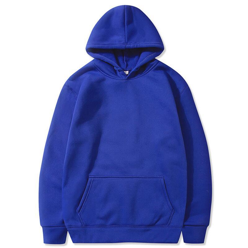 Мужские и женские однотонные толстовки с карманами, спортивные толстовки для фитнеса, модные повседневные пуловеры, многоцветные