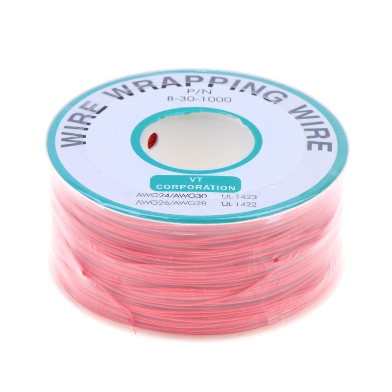 11 Colors 250M 30Awg Wire Wrapping Wire B-30-1000 Ul1423 Tinned Copper Solid Pvc Jumper Insulation Cable Ok Wire