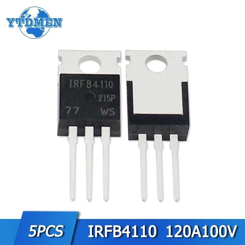 5 шт. MOSFET-транзистор IRFB4110 IRFB4410 TO-220, комплект N-канальных транзисторов IRFB4110PBF IRFB4410PBF, электронный компонент