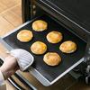 BBQ Mat Oven Liner Heavy Duty Reusable Stovetop Protector Heat Resistant Gas Toaster Microwave