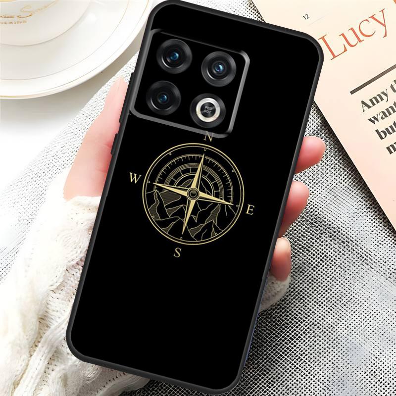 World Map Compass Nautical Cover For OnePlus 13 15 13R 13T 12 12R 10T 11 10 Pro OnePlus Nord 5 CE 3 4 Lite N20 N30 Case