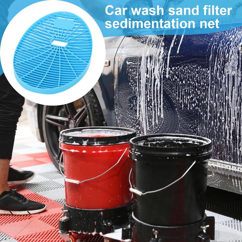 Вставка в ведро для защиты от грязи Инструмент для чистки автомобиля Чистящая сетка Вставка Уловитель грязи Сепаратор Для мойки автомобиля Автодетейлинг