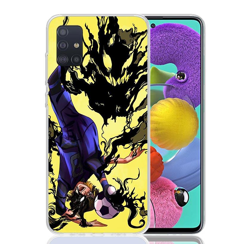 Чехол для телефона Blue Lock Бачира Мегуру для Samsung Galaxy A52 A32 A22 A12 A02S A50S A30S A51 A31 AA71 Note 20 Ultra 10 S10 Plus Gal