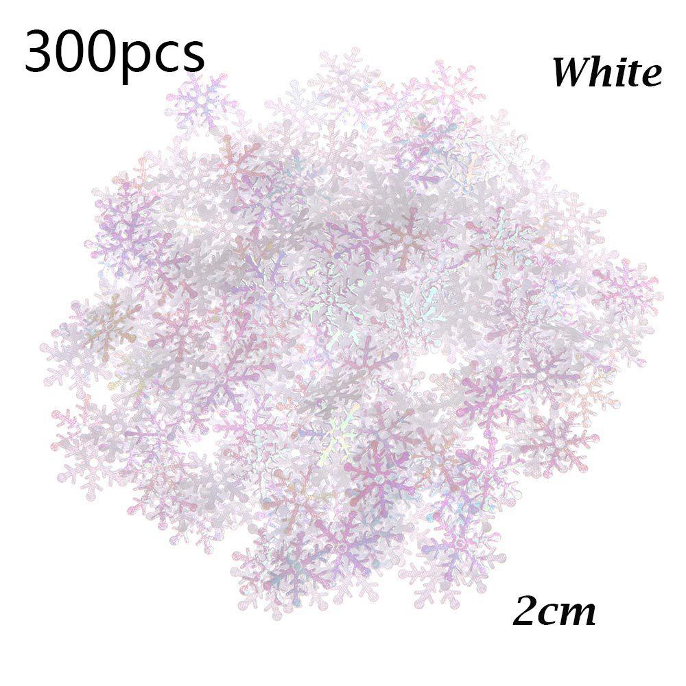 Блестящий аксессуар Свадебное украшение Домашний декор Праздничное украшение Блестки из фольги Рождественская снежинка Рождественское конфетти