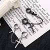 Titanium Steel Clip On Earrings Women Ear Clip Korean Stud Earrings Men Ear Cuff Dangle Earrings
