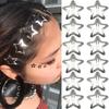 20pcs Pentagram Bb Hair Clip, Sweet And Cool Spicy Girl Bangs Clip, Star Hair Clip, Hair Accessory Side Edge Clip