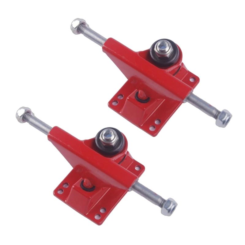 1 пара кронштейнов для колес скейтборда, траки, ударопрочные алюминиевые траки