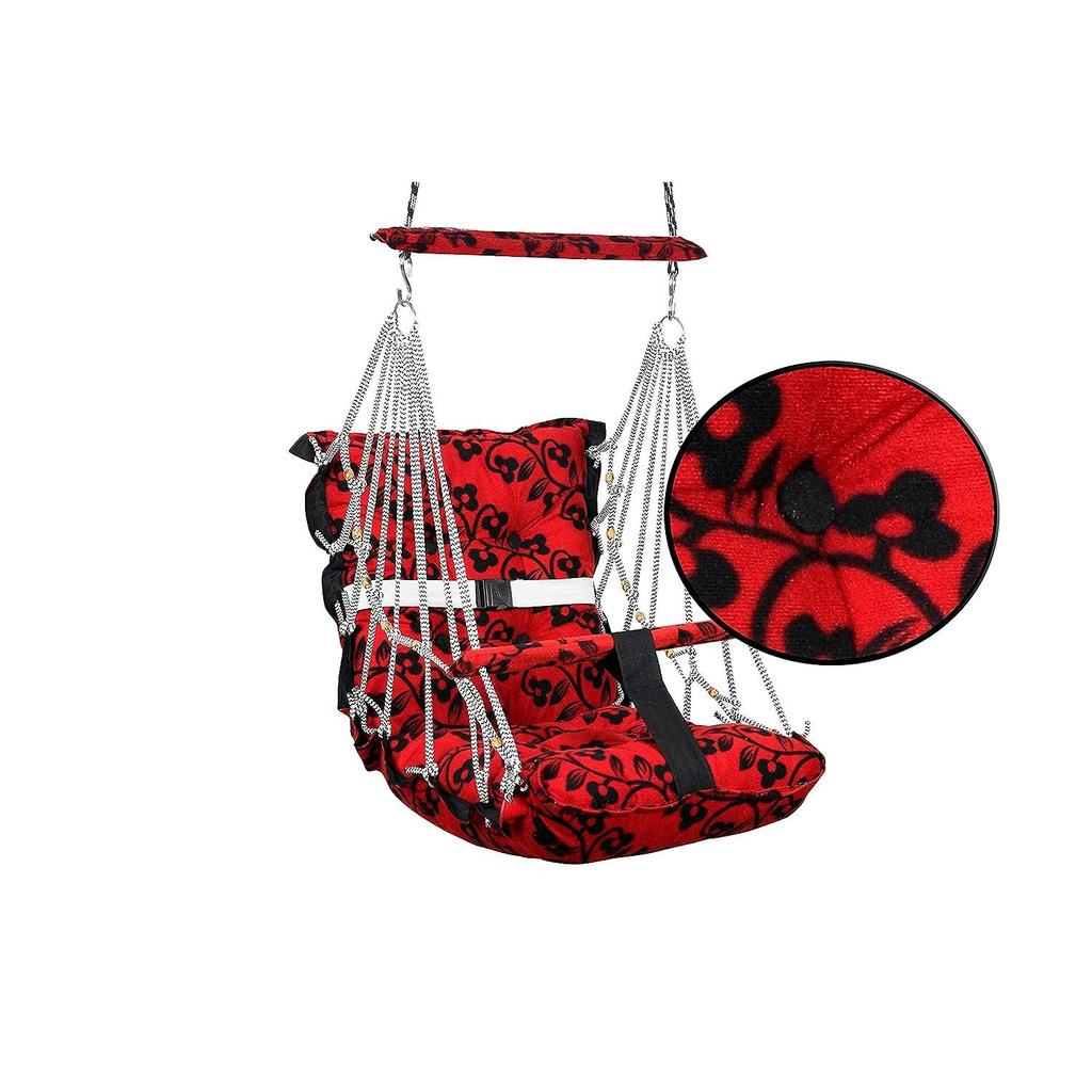 Хлопковое кресло-качалка для детей Детские складные и моющиеся 1-6 лет с ремнем безопасности