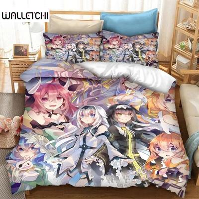 3D печать аниме Date A Live комплект постельного белья для мальчиков и девочек Twin Queen Size пододеяльник наволочка кровать дети взрослые мода домашний текстиль