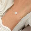 925 Sterling Silver Simplicity Fashion Round Beads Zircon Bracelet For Women Anniversary Party High Quality Fine Jewelry