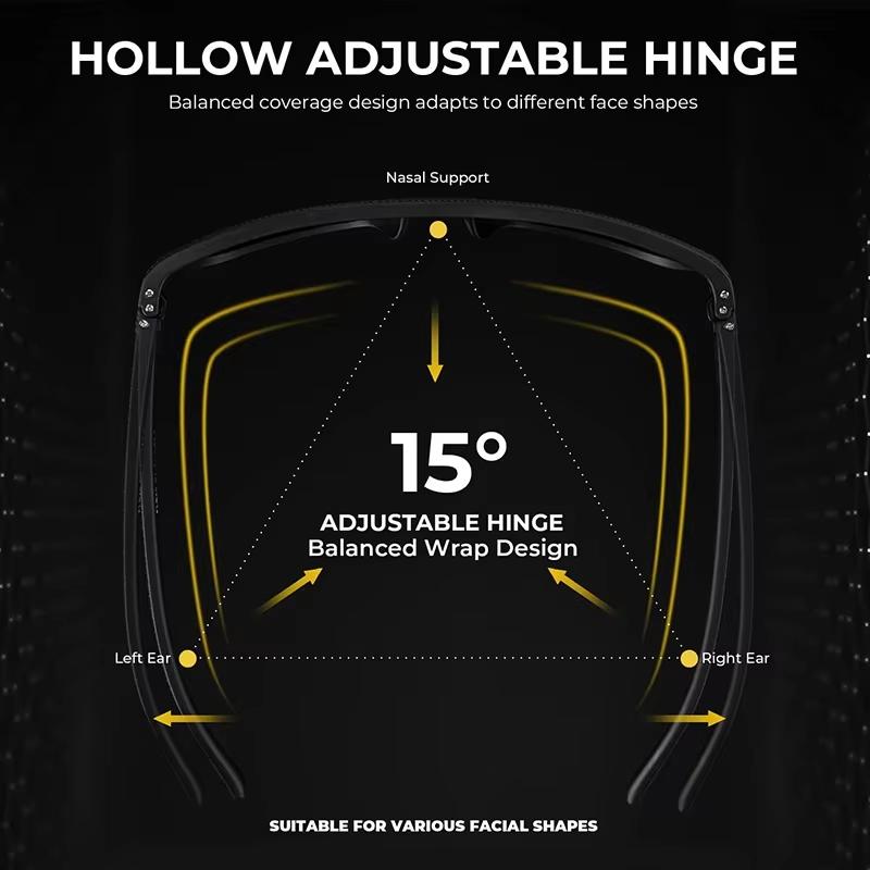 3 шт. Удивительные мужские поляризационные солнцезащитные очки Унисекс Очки UV400 Очки для рыбалки Очки для активного отдыха для вождения, рыбалки, велоспорта