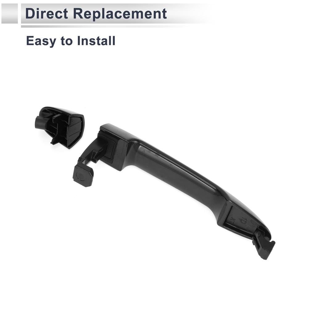 RATCHROLL Front Right Exterior Door Handle for Kia Rondo Durable Replacement Door Part Number 1 Piece 2007-2011, Handle, 826611D010, ABS,