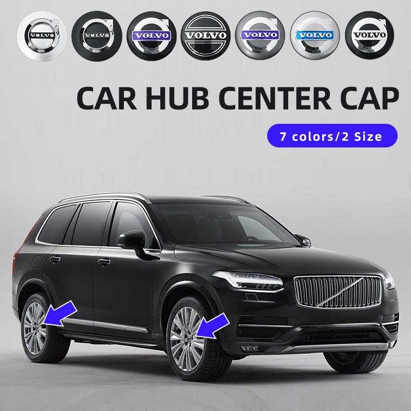 4 шт. 64 мм Колпачок ступицы колеса Volvo Значок Наклейка Автоаксессуары Для Volvo S40 S60 S80L XC60 XC90 V40 V60 V50 V90
