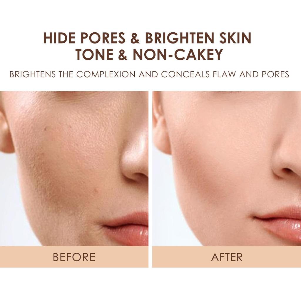 Focallure 4 цвета, минеральная рассыпчатая пудра для лица, водостойкая матовая пудра для макияжа, финишная пудра для контроля жирности, женская косметика