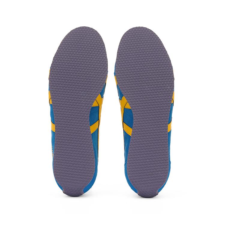 ONITSUKA TIGER Runspark Ретро Удобные Прочные Низкие Кроссовки для Повседневной Носки Унисекс кроссовки Синий Желтый 1183C338-400